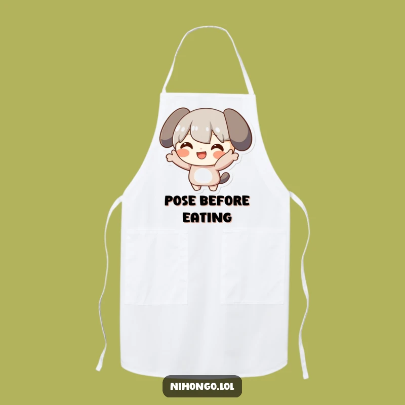 Funny Posing Character Apron: Cook with Confidence, the Ultimate Funny Gift