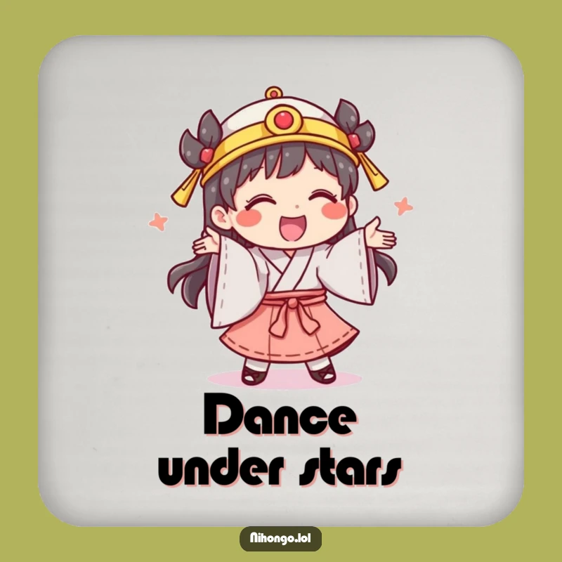 Funny Dance Coasters: Protect Surfaces with Giggling Character Charm