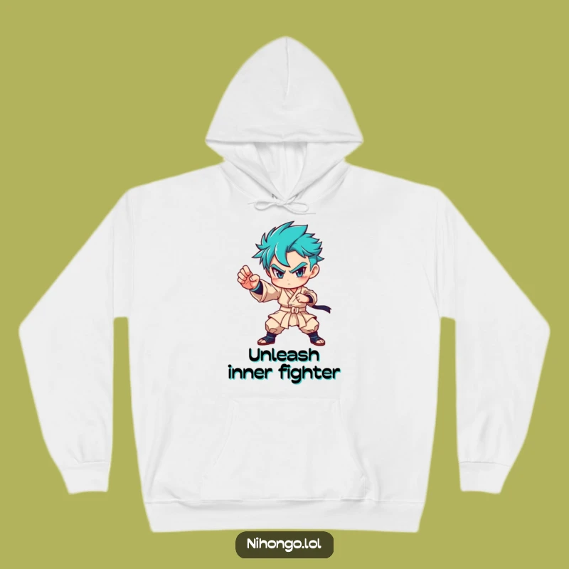 Cozy Funny Martial Arts Hoodie: Warmth and Strength, Perfect Gift