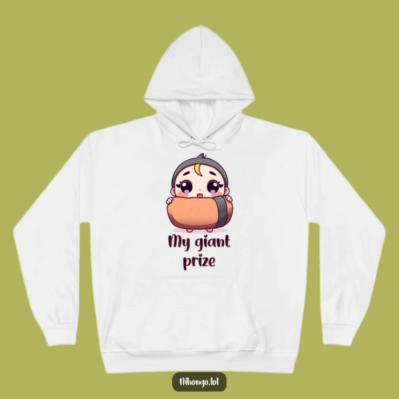 Funny Sushi Surprise Hoodie: Cozy Up with a Giant Feast!