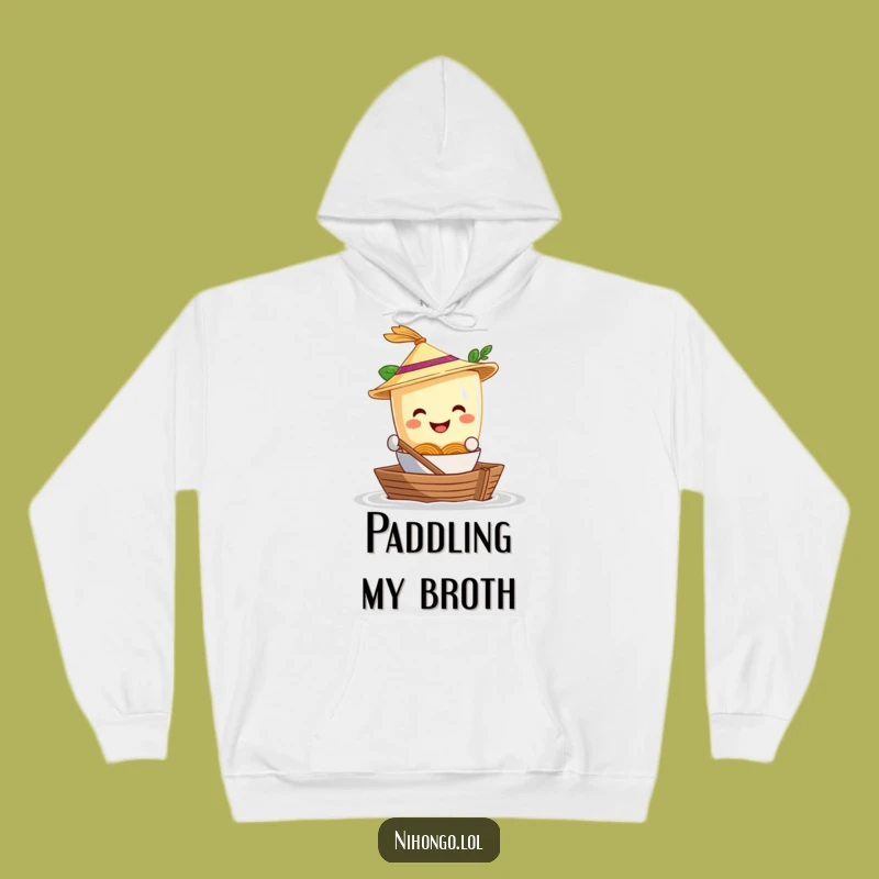 Funny Ramen Boat Hoodie - Cozy and Hilarious Noodle Adventure Apparel