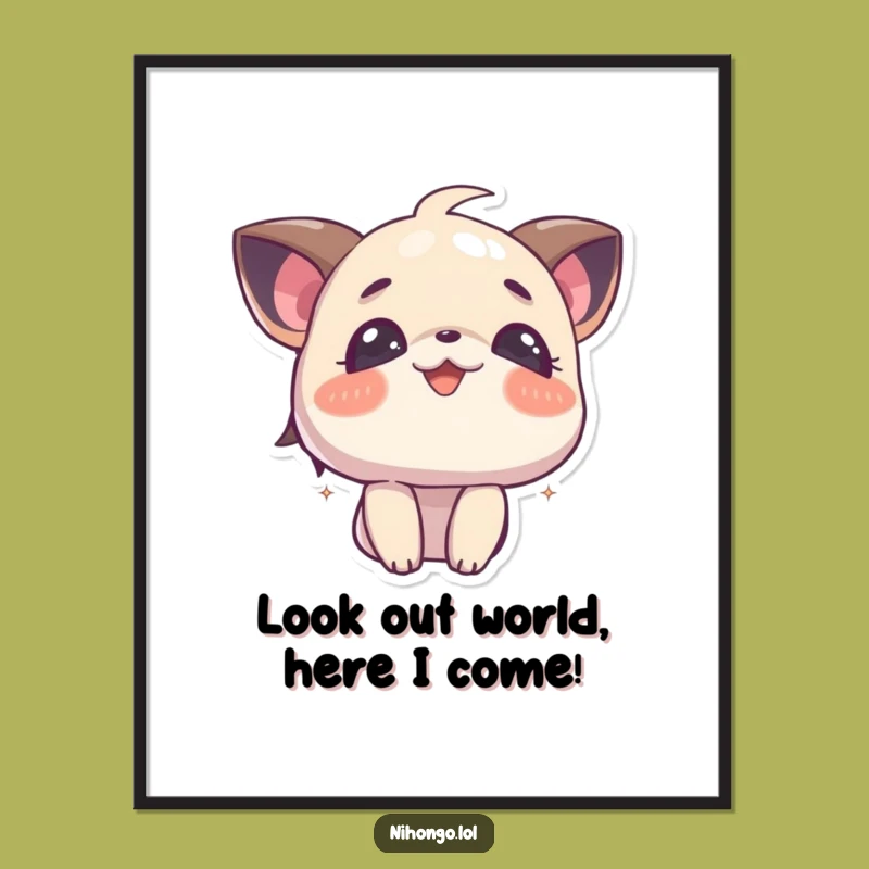 Funny Free Printable Wall Art: Curious Character, Joyful Downloadable Decor