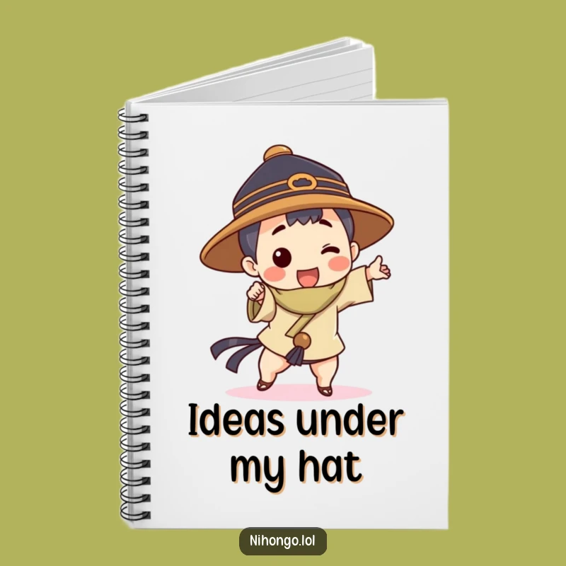 Funny Character Hat Notebook: Hilarious Journal for Capturing Your Funniest Thoughts