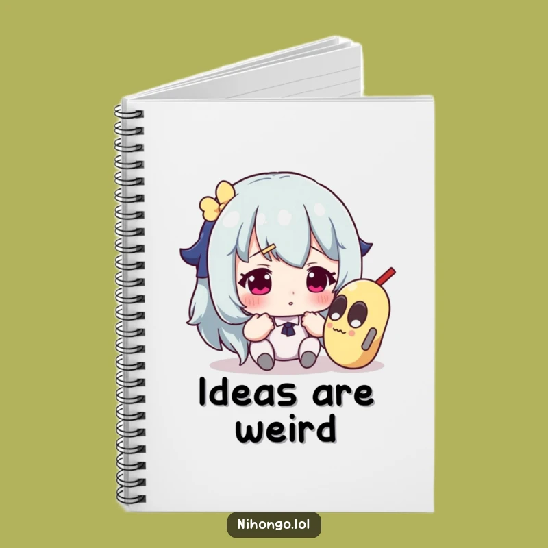 Funny Notebook: Questionable Contents, Character's Puzzled Jotting, Gift for Writers