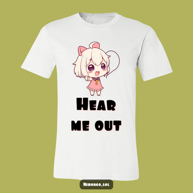 Funny Pointing Character T-Shirt - Hilarious Speech Bubble Tee for Jokers