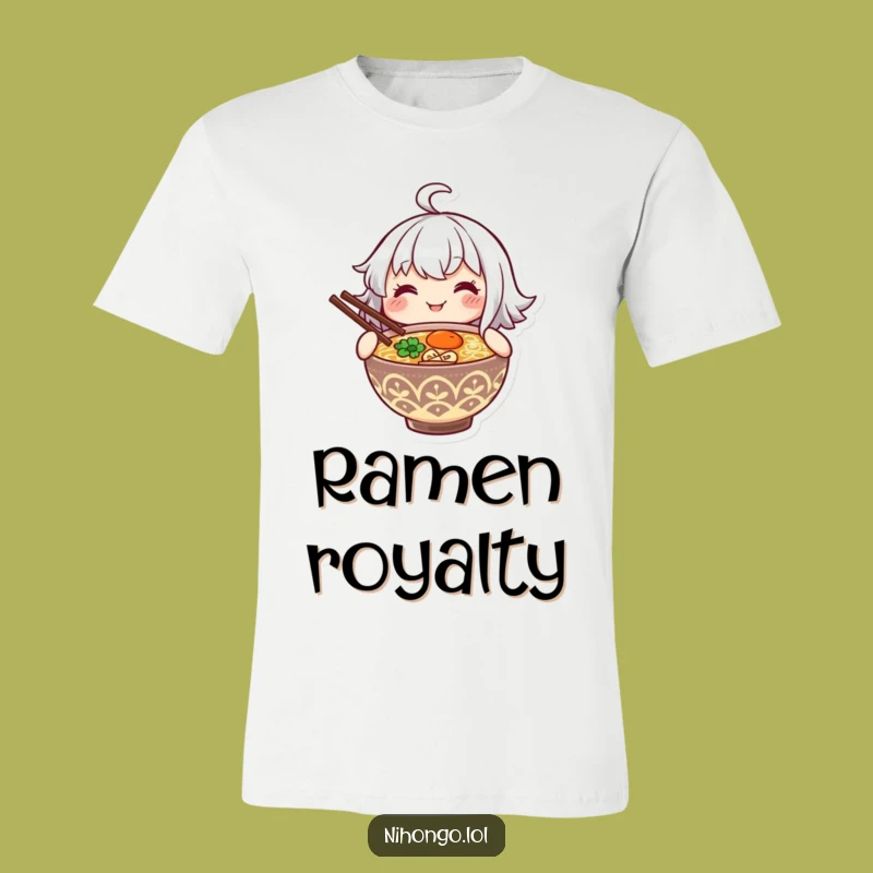 Funny Ramen T-Shirt: Steaming Bowl Design, Hilarious Funny Gift for Noodles Lovers