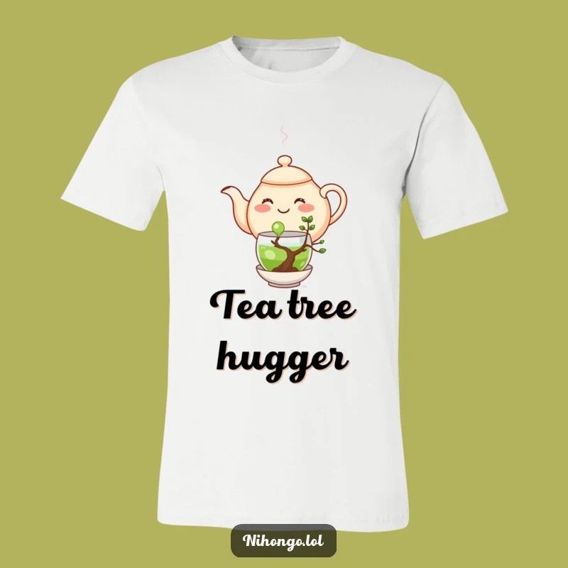 Funny Teapot Bonsai T-Shirt: Happy Pour, Hilarious Garden Gift for Plant Lovers