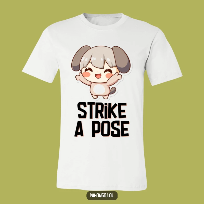 Funny Posing Character T-Shirt: Wear Your Personality, a Great Funny Gift